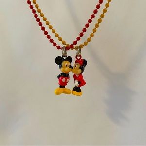 Disney Mickey and Minnie Necklaces